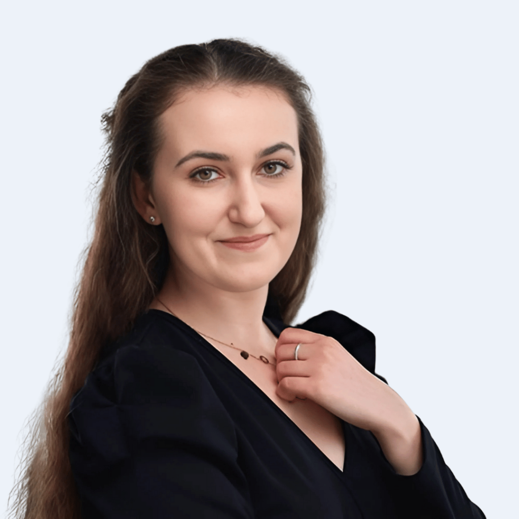 Obraz przedstawiający kingę mikusek