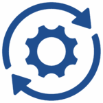 Optymalizacja podatkowa w postaci wirującego kółka i w środku rozwiązanie w postaci części maszyny