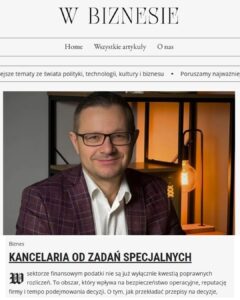 Andrzej Nowak- gość w biznesie